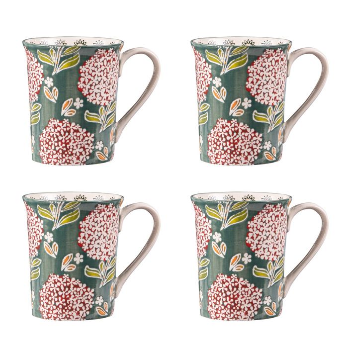 Coffret de 4 mugs Taiana 31 cl - Table Passion main image 1