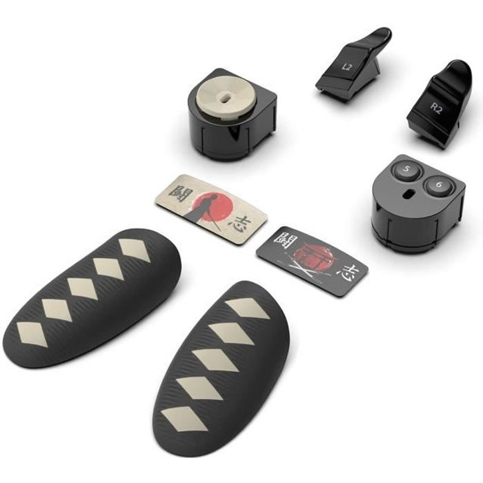 Thrustmaster eSwap Fighting Pack Kit de remplacement des palettes Gris - vue 2