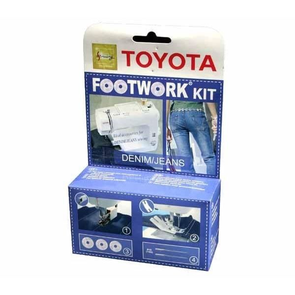 Kit accessoires pour machine à coudre - Toyota - Jean - Pression de vapeur 5 bar - Débit de vapeur 120 g/min - Toyota