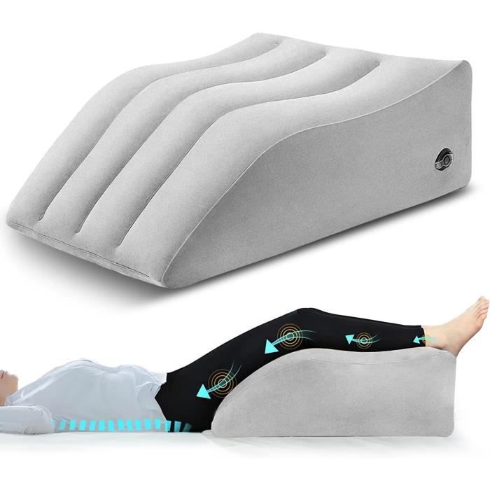 Z-889 Coussin Rectangulaire Gonflable en Peluche Gris pour Sieste pour Camping Voyage Coussin de Confort Matériau Pvc Coussin de Soutien Z-889 Coussin Rectangulaire Gonflable en Peluche Gris pour Sieste pour Camping Voyage Coussin de Confort Matériau Pvc Coussin de Soutien