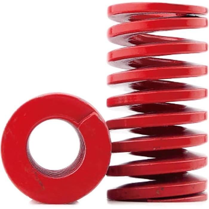 5 Ressorts De Compression 30mm OD - Charge 1765N Rouge 65Mn | Uxcell