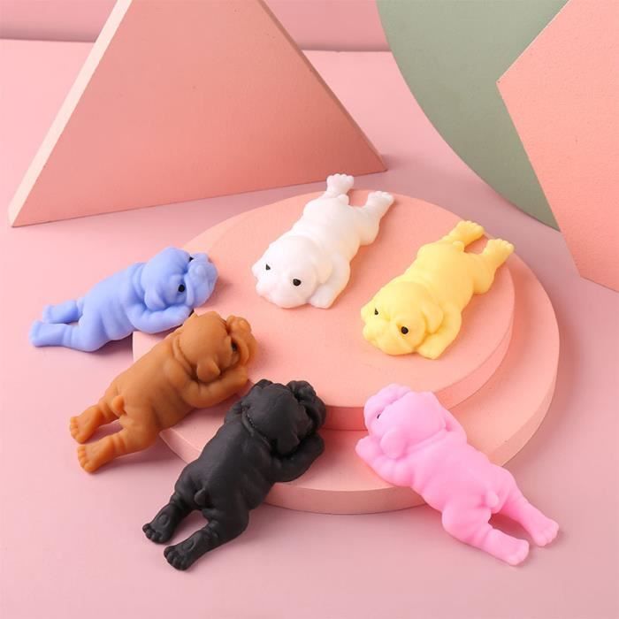 Lot De 2 Jouets Anti-stress Patte De Chat Et 2 Squishy Oreo – TPR Doux, Forme Biscuit Et Fruit – Pour Enfants Et Adultes