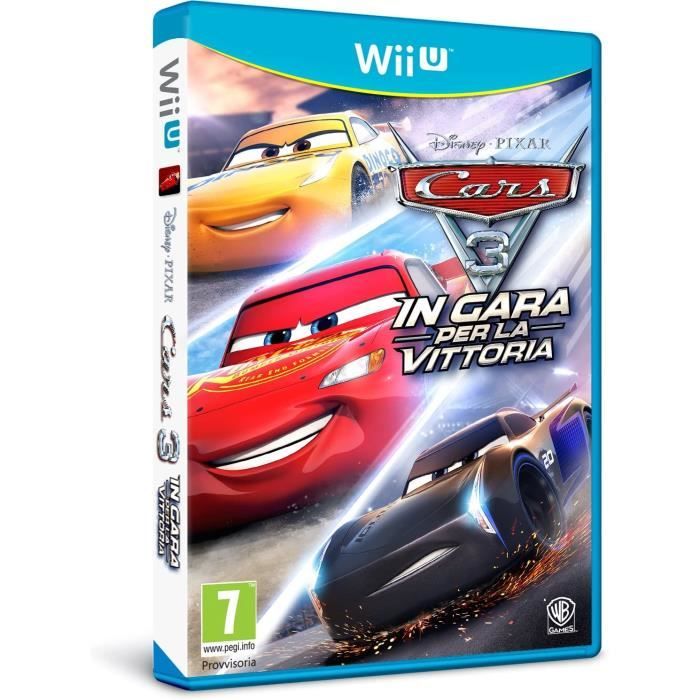 Giochi pour Console Warner Sw Wiiu 646200 Voitures 3 Cdiscount Jeux vidéo