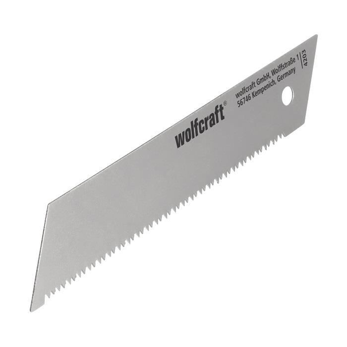 Scie Wolfcraft 6925000 – Coudée Orientable, 39 X 4,5 X 9 Cm