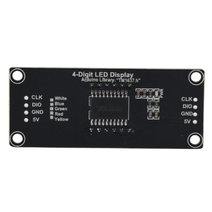 YOSOO Module LED à 4 chiffres Module de tube numérique à 4 chiffres YOSOO Module LED à 4 chiffres Module de tube numérique à 4 chiffres