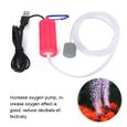 Pompe à oxygène muet équipement de travail pour l'aquarium d'aquarium USB charge (Pompe à air USB )-SPR-1