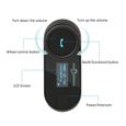 Bluetooth Moto Intercom Système, écran LCD Communication Casque Intercom Multi Interphone Casque Headset 800M pour Moto Ski ATV -1