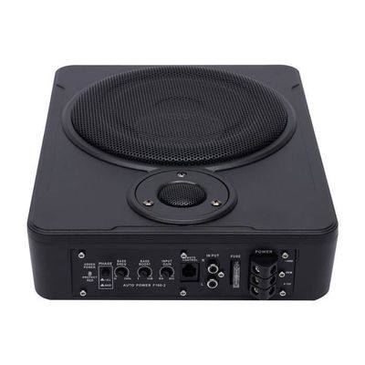 Caisson De Basses Voiture Frederimo 8" - 600W - Ultra Fin 68mm - Pour Sous Siège Auto