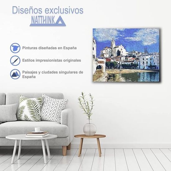 Kit Peinture Par Numéros Adulte O-Kinee - Toile 40x50cm Avec Pinceaux Et Peintures