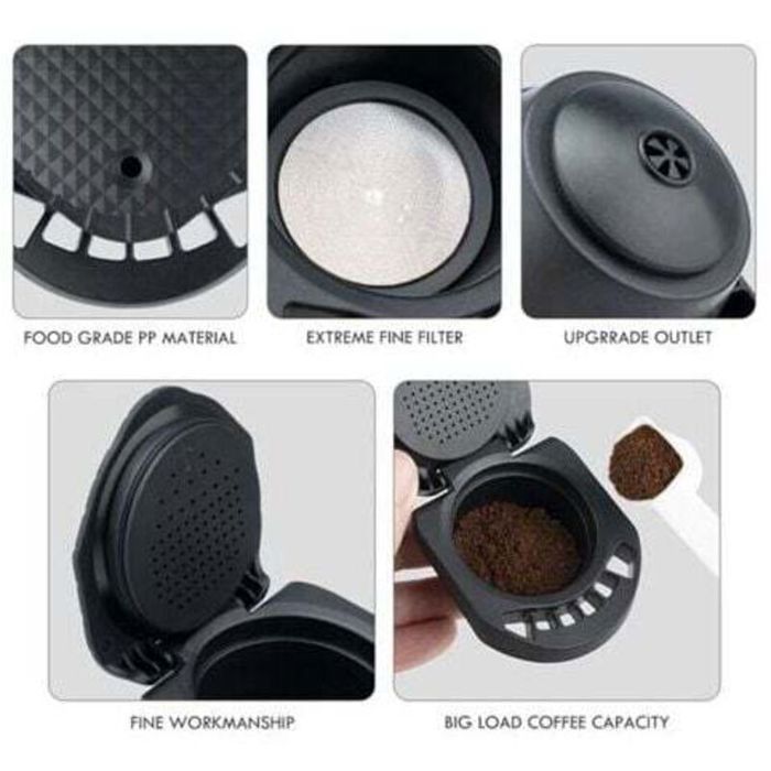Otufan Adaptateur Capsules Dolce Gusto - Compatible Machines EDG - Accessoire Réutilisable