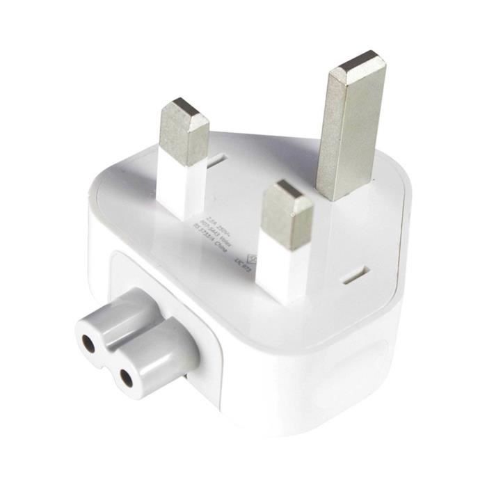 Bloc Chargeur Secteur USB pour iPhone et iPad 12W - Blanc: Puissant et  Pratique!