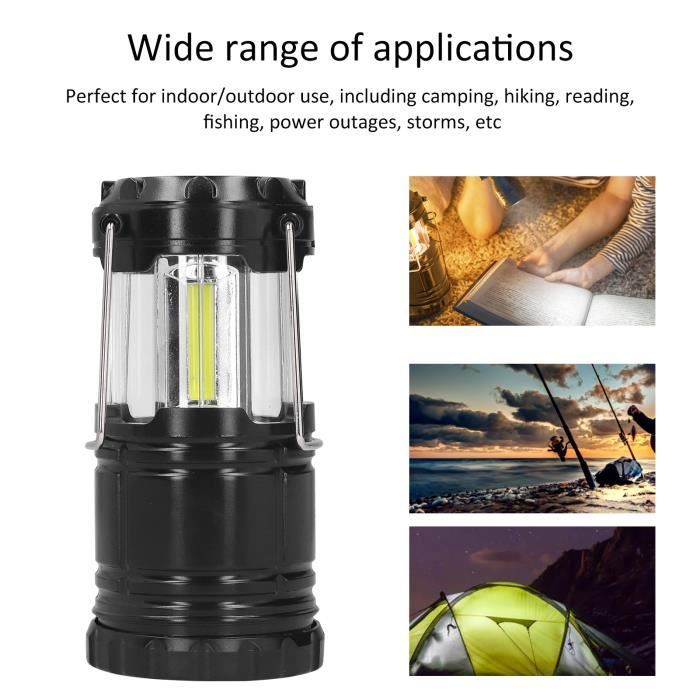 Mini lampe de camping portable tente rétractable lumière de travail  extérieur fournitures d'éclairage-TIP - Cdiscount Sport
