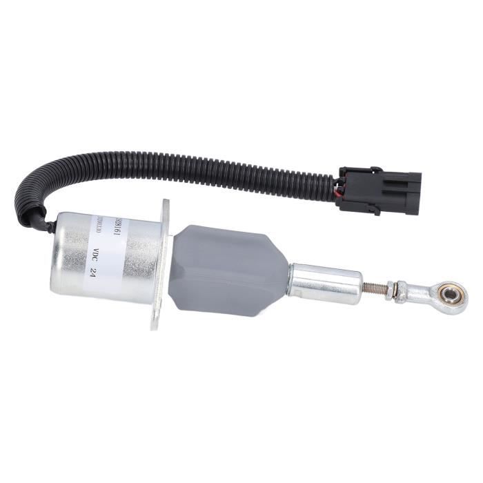 Électrovanne D'Arrêt Carburant 12V - Solénoïde Pour Moteur Genset, Excavatrice - Modèle 1504-12C2U1B1