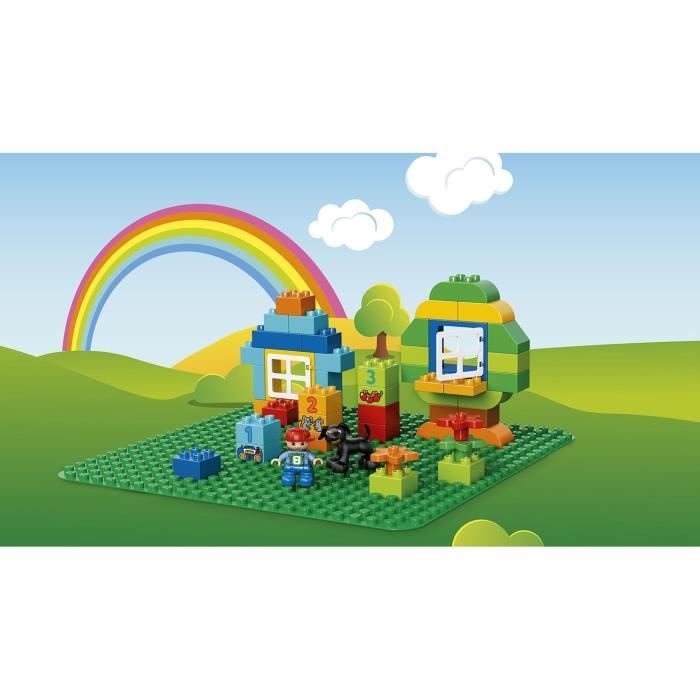 LEGO Duplo - Plaque de base verte (2304) au meilleur prix sur