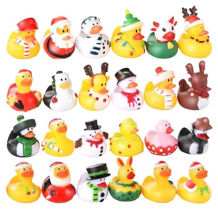 HOVCEH Lot de 2 jouets anti-stress en forme de canard pour enfants