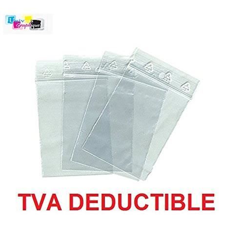 200 Pièces Pochon Plastique Sachet Zip Sachets Plastiques Refermables - Foto 2