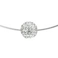 LOVA LOLA VAN DER KEEN - Collier - Joaillerie Prestige - Diamant de Synthèse - Argent Massif 925 Millièmes - Bijou Femme-2