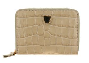 Portefeuille Femme Effet Crocodile - Porte-cartes 3 Volets Jaune - Neuf Avec étiquettes