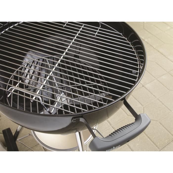 Barbecue charbon de bois WEBER Classic kettle 57, noir