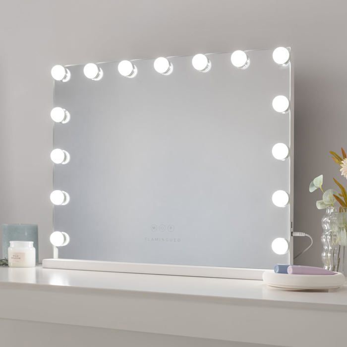Like-éclairage de miroir de maquillage Applique murale en fer forgé avec éclairage  avant miroir E26 pour coiffeuse de salle de - Cdiscount Maison