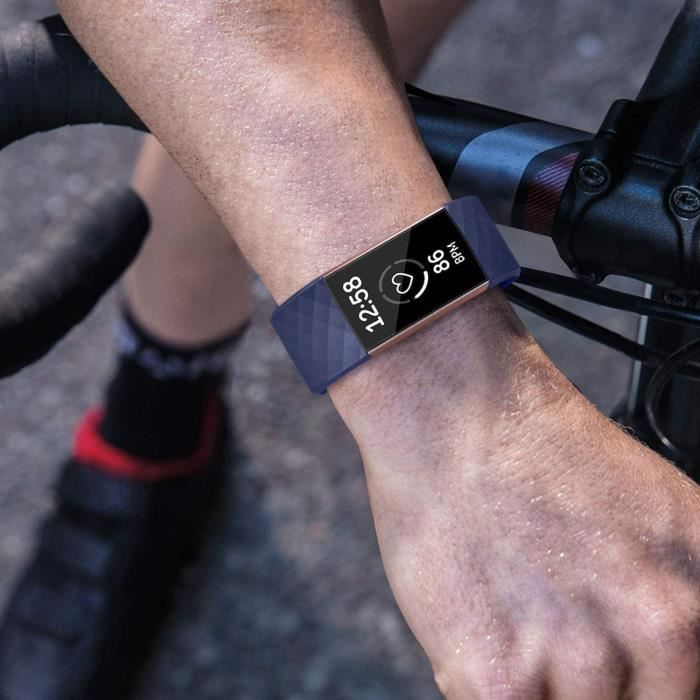 Compatible pour Fitbit Charge 3 Charge 4 Bracelet Classique