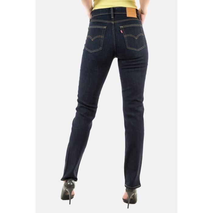 Jeans Levis Femme Taille standard High Rise Straight 0227 Bleu