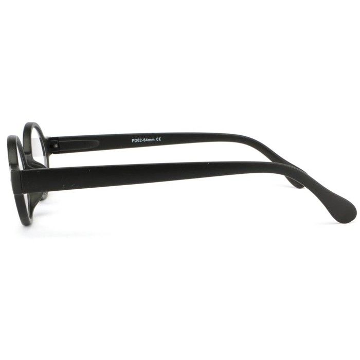 Lunettes De Lecture Rétro Noir - Dioptrie +3.5 - New Time - Neuf Avec étiquettes - Adulte