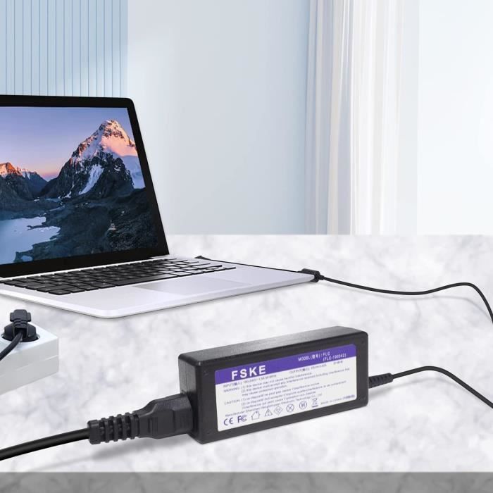 Chargeur 65W 19.5V Pour HP EliteBook 630 G9/G10 - Adaptateur AC Avec Câble UE - TPN-LA16 - 2