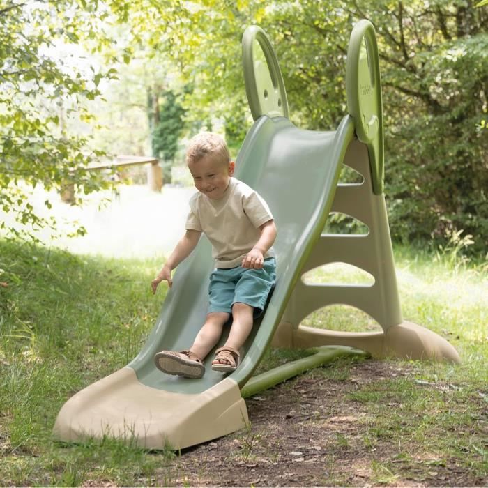 Smoby - Toboggan Super Megagliss 2 en 1 - Glisse de 1m70 et 3m60 - Jeu Plein Air Enfant - Dès 2 Ans - 820200