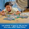 LEGO® City 60304 Intersection à assembler, Jeu construction ville avec panneaux et routes à imbriquer pour garçon ou fille-3