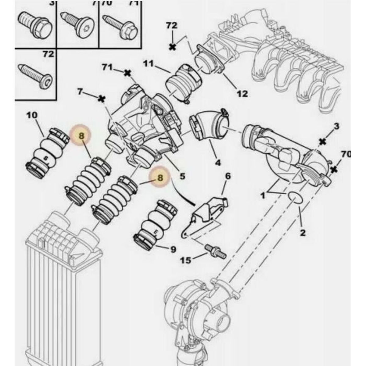 Durite Doseur D Air 1 6 Hdi 110