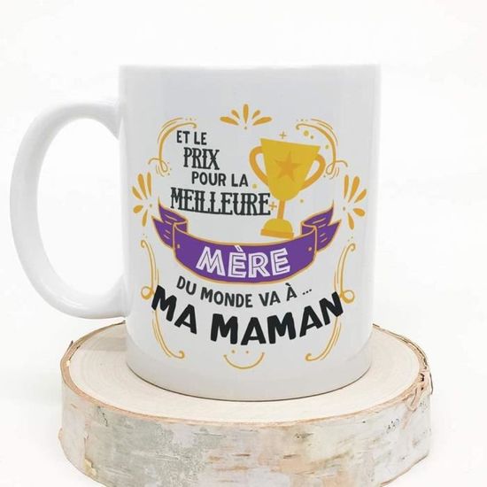 MUGFFINS Tasse/Mug pour Maman –Prix pur la Meilleure Mère modèle 1 – Idée Cadeau Fête des Mères/Anniversaire originale MUGFFINS Tasse/Mug pour Maman –Prix pur la Meilleure Mère modèle 1 – Idée Cadeau Fête des Mères/Anniversaire originale