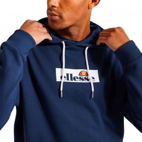 Sweat Ellesse homme bleu marine CRESTIDA Bleu Cdiscount Pret a Porter