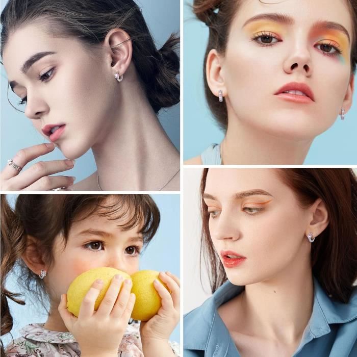 Boucles D'Oreilles Créoles En Argent | Boucles D'Oreilles Créoles Femme | 1003214 | Julien D'Orcel