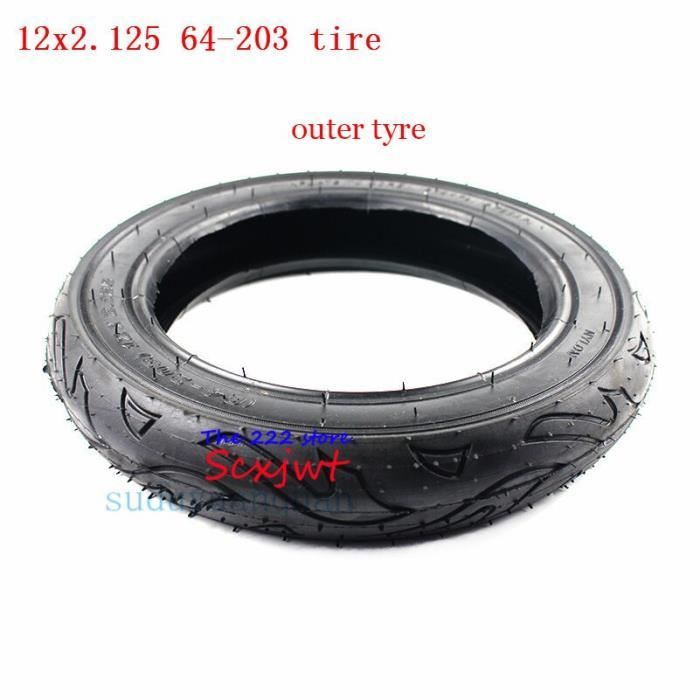 Pneu 12x2.125 64 203 de 12 pouces pour v lo Scooter poussette