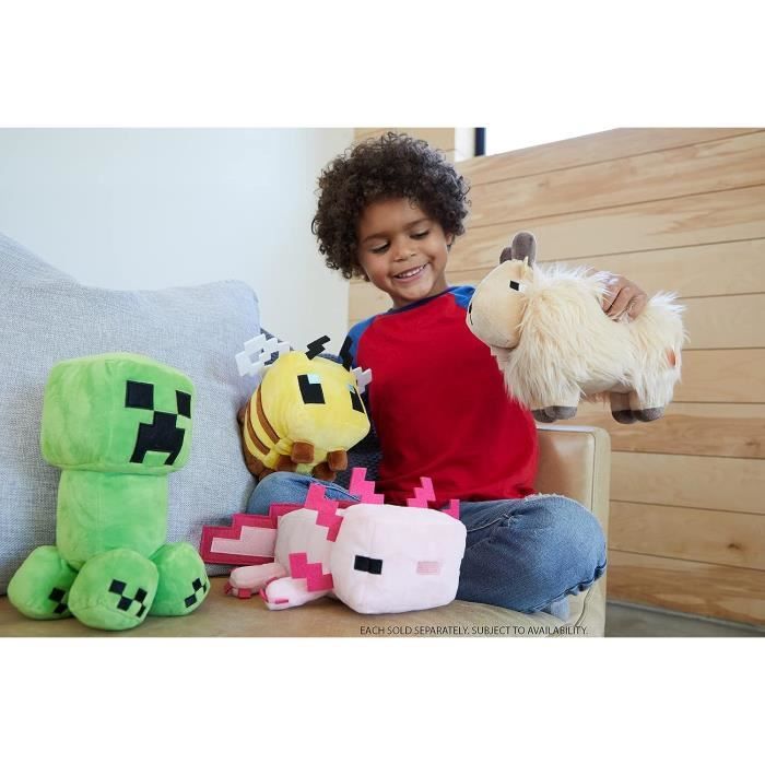 Peluche minecraft Creeper 33 cm - Cdiscount Jeux - Jouets