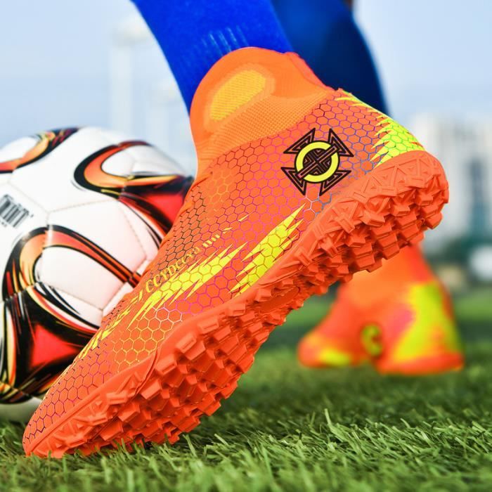 Chaussures de Football OOTDAY Homme et Gar on Crampons de Foot