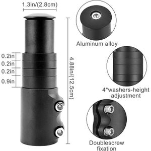 Potence TNT Rouge Pour Scooter – Compatible Peugeot Speedfight, Trekker, Vivacity, 22mm