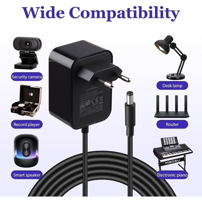 Adaptateur Secteur Roland Chargeur Secteur 12V Top Chargeur Pour