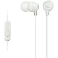 SONY MDR-EX15AP Ecouteurs intra-auriculaires Blanc-0