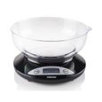 Balance de cuisine électronique Tristar - 2 kg - Graduation 1 g - Bol mesureur inclus-0