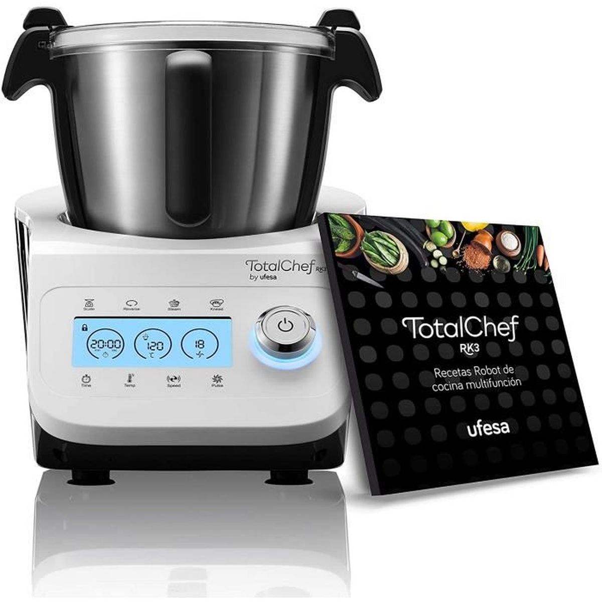 Ufesa TotalChef RK3 Robot de Cuisine Multifunctions, 30 Fonctions