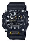 Montre en résine CASIO G-SHOCK - Noir - Automatique - Verre minéral - Double affichage