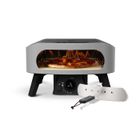 Four à pizza gaz - COZZE - 13" - 90430 - 6 KW - 50 x 50 x 29,5 cm - Jusqu'à 450°C - Thermomètre inclus - Porte