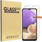 HOOXSPEED [2 Pièce] Protecteur d'écran Samsung Galaxy A32 4G Verre Trempé Film de Protection Vitre Tactile Anti-poussiere sans Bulle