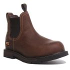 Ariat Groundbreaker - Botas De Trabajo Impermeables Con Punta Cuadrada Ancha Punta Cuadrada Botas De Trabajo De Cuero Para Hombre Marron Palm