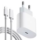 Tikawi Chargeur Rapide 25W Blanc + Câble pour iPhone 14-14 Plus-14 Pro-14 Pro Max-13-Mini-13 Pro-13 Pro Max-12-12 Pro-11-X-XS-XR-SE