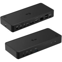 I-TEC DOCKING STATIONS USB-C/Thunderbolt KVM Station Dual Display Power DELIV Noir