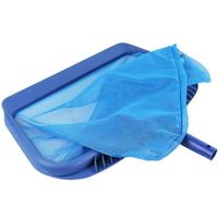 Tête d'épuisette de fond premium pour piscine - Linxor - Bleu - Compatible avec manche standard ou télescopique