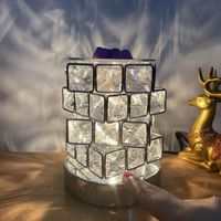 MARSEE LED Veilleuse Empilable Verrouillage par Induction Lampe de Bureau 3D DIY Magic Block Chambre Décoration D'intérieur (Lights)